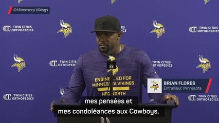 Minnesota Vikings - Flores sur le décès de Marshawn Kneeland : "Une nouvelle tragique"