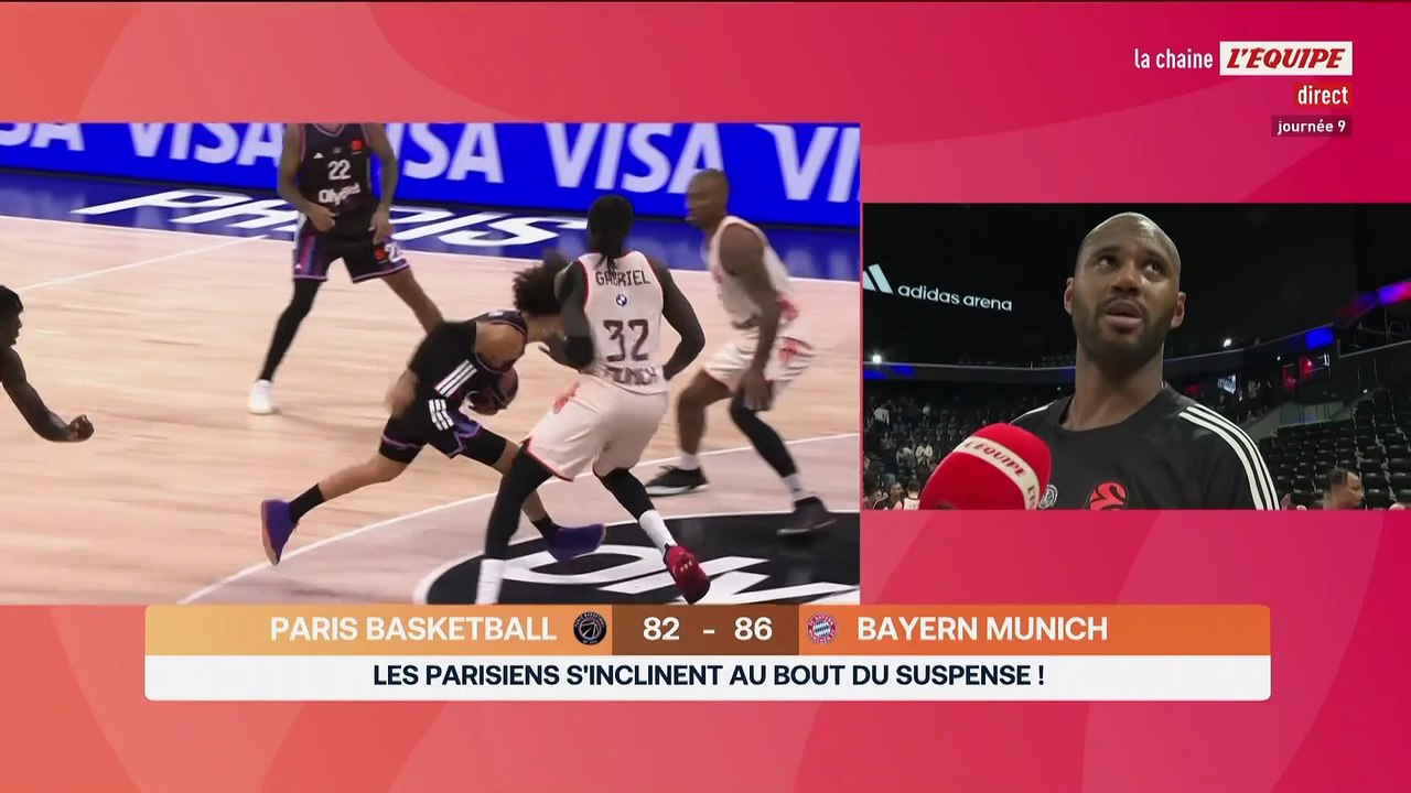 Amath M'Baye : « C'est difficile de perdre comme ça » - Basket - Euroligue (H) - Paris Basketball