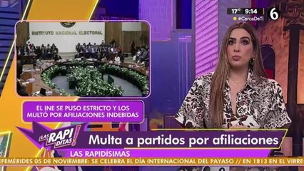 INE multa a partidos por afiliaciones indebidas; ascienden a más de 28 mdp