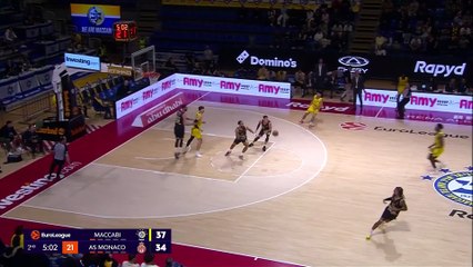 Le résumé de Maccabi Tel Aviv - Monaco - Basket - Euroligue (H)