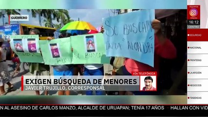 En Guerrero, exigen aparición de dos alumnas de preparatoria desaparecidas