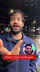 Waqar Zaka talking about iqrar ul hassan