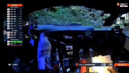 WRC Japan 2025 SS3 Rovanpera Suspension Failure