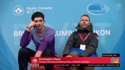 Junior Men Short Program - Main Rink - 2026 SUPER SERIES BC/YT SECTION CHAMPIONSHIPS