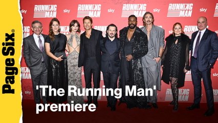 Glen Powell, Colman Domingo and more celebrities attend 'The Running Man' premiere