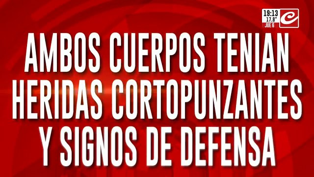 El crimen de las costureras: ambos cuerpos tenian múltiples heridas en el cuerpo