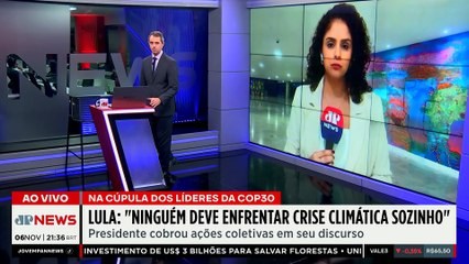 Lula: “Ninguém deve enfrentar a crise climática sozinho”