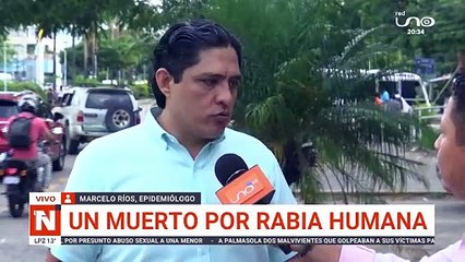 PREOCUPACIÓN POR MUERTE DE RABIA HUMANA
