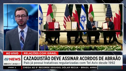 Casa Branca: Cazaquistão adere aos Acordos de Abraão e Trump celebra