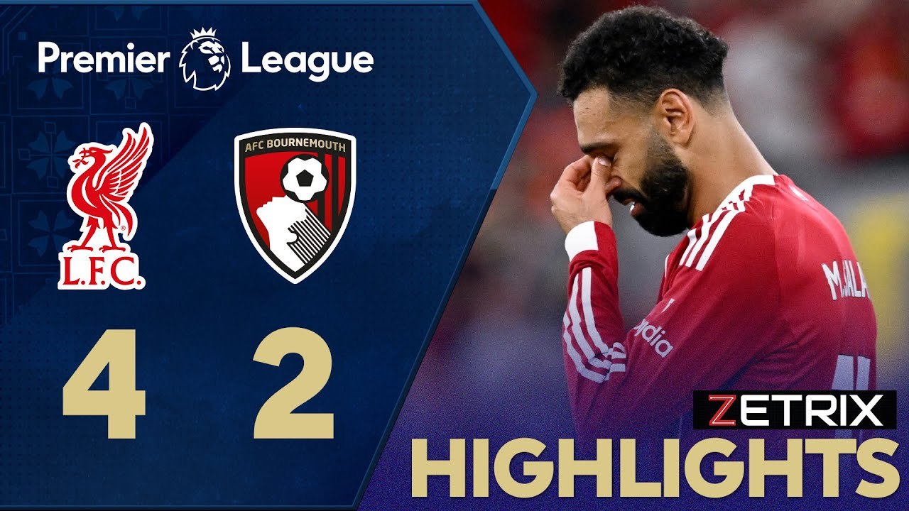 Liverpool FC 4-2 AFC Bournemouth - Liga Perdana Inggeris 2025/26