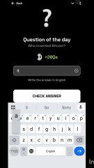 07 November Dropee question of the day