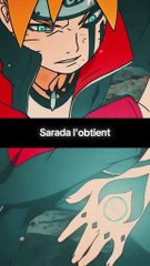 Sarada et le sharingan !! #narutoshippuden #naruto #sarada #sharingan