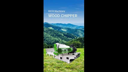 See How RICHI Wood Chipper Machine Transforms Wood Waste into Profits!