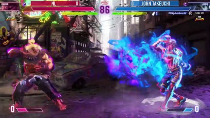 SF6 🤜 NL (#1 Ranked Akuma) vs John Takeuchi (#1 Ranked Jamie) 🤛 Street Fighter 6 High Level Gameplay
