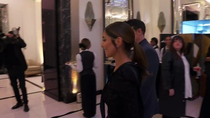 Cheryl Arrives At Harper's Bazaar Women of the Year