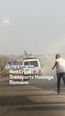 Red Cross Transports Hostage Remains