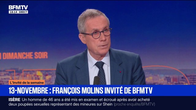 François Molins, ancien procureur de la République de Paris, raconte son 13-novembre 2015