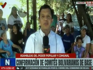 Poder popular del edo. Falcón continúa asumiendo protagonismo comunal en la elección de los CBBI