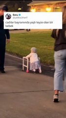 Hem yürüyüş güvenliği hem muhteşem kostüm 😂