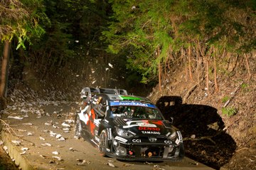 Gallery: Elfyn Evans finishes second at Rally Japan