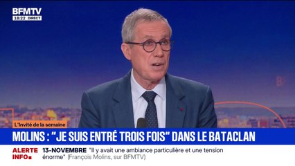 13-novembre 2015: François Molins, ancien procureur de la République de Paris, raconte "des scènes de guerre"