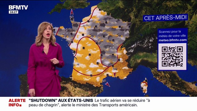 Eleonore Boccara - Météo BFM TV (09/11/2025) : Pluie sur la Bretagne ☔, Retour de la Douceur par le Sud-Ouest et Records de Chaleur en Vue ! ☀️🌡️