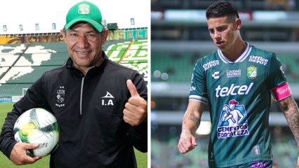 Nacho Ambriz se despide de James Rodríguez tras dejar León: "Siempre dejarás un buen recuerdo en México"