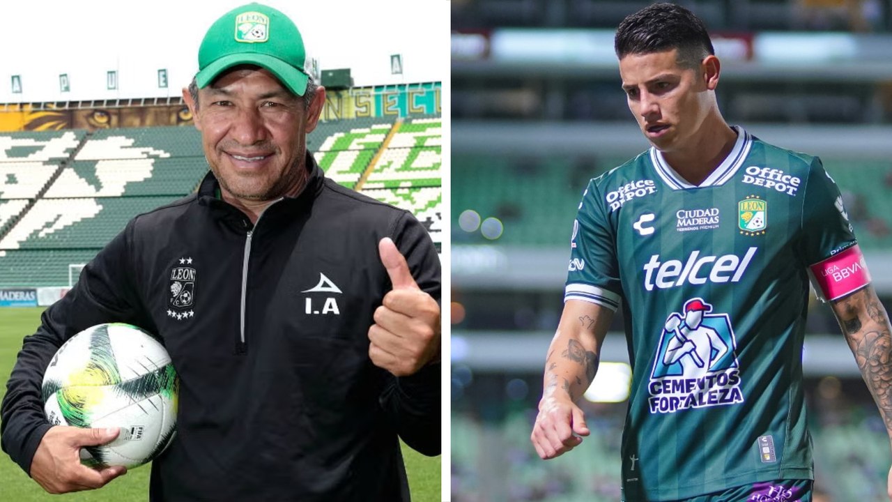 Nacho Ambriz se despide de James Rodríguez tras dejar León: "Siempre dejarás un buen recuerdo en México"