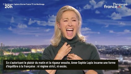 Pour garder la ligne, Anne-Sophie Lapix limite la consommation de cet aliment star de nos assiettes : Je ne touche plus au..."