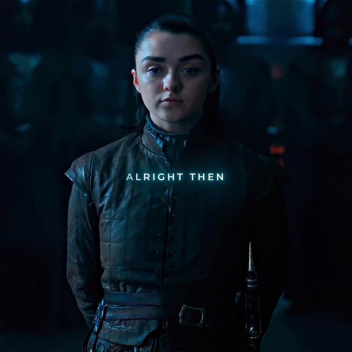 Aria Stark Amazing edit 😎☠️