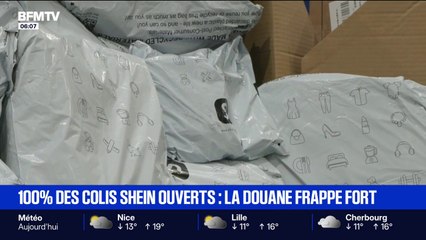 La totalité des colis Shein ouverts ce jeudi