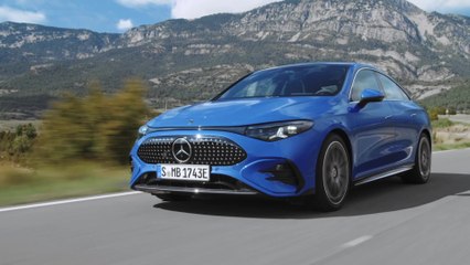 The all-new Mercedes-Benz CLA with EQ Technology Driving Video