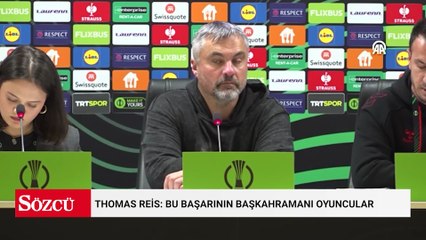 Thomas Reis: Bu başarının başkahramanı oyuncular