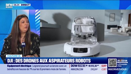 Culture IA : DJI, des drones aux aspirateurs robots, par Léa Benaim - 07/11