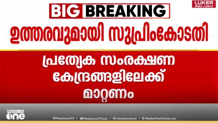 തെരുവുനായകളെ സംരക്ഷണ കേന്ദ്രങ്ങളിലേക്ക് മാറ്റണം;സുപ്രിംകോടതിയുടെ നിർണായക ഉത്തരവ്