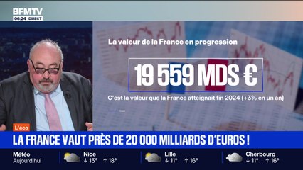 BFM éco : La France vaut près de 20 000 milliards d'euros ! - 07/11
