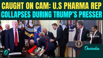 SHOCKING VIDEO: U.S. Pharma Rep COLLAPSES, Trump UNFAZED | RFK Jr SLAMMED for WEIRD Behaviour