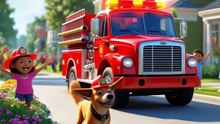 Big Trucks, Brave Jobs! 🚒🚚 | KIDZACADMI | Learning Vehicles Song for Kids #bigtrucks #learningpoem