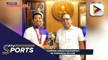 World Champion Jonas Magpantay, binigyang-parangal ng GAB