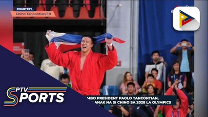 Pilipinas Sambo President Paolo Tancontian, nais makapasok ang anak na si Chino sa 2028 LA Olympics