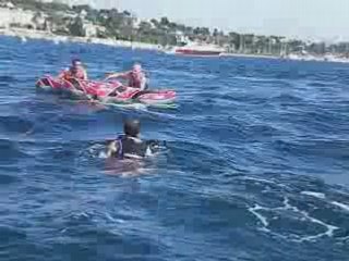 Titi, seb et nico, qui tombe à l'eau?????