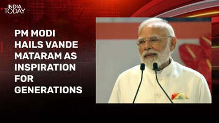 PM Modi calls Vande Matram a symbol of unity in India
