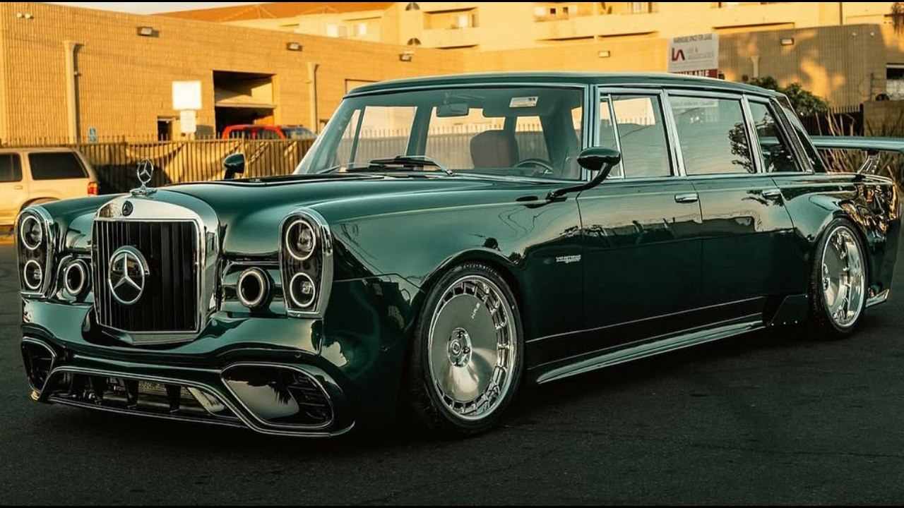 SEMA 2025 Highlight: Mercedes-Benz 600 Pullman Restomod von S-Klub LA