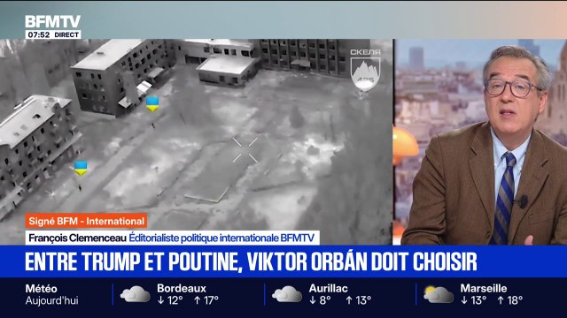 SIGNÉ BFM - Reçu à la Maison Blanche, Viktor Orban, le premier ministre hongrois, doit choisir entre Donald Trump et Vladimir Poutine