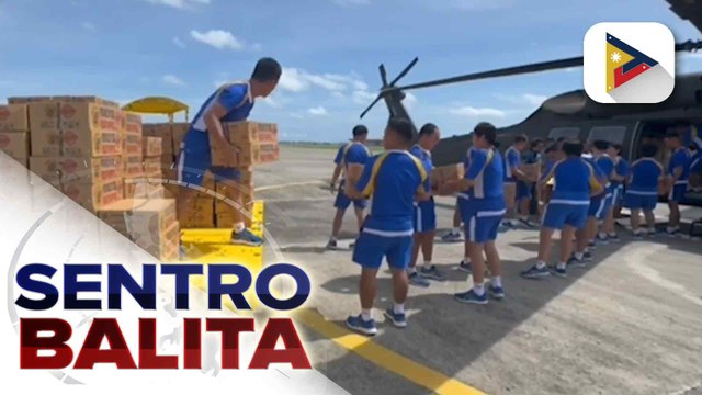 Mga tauhan ng Phl Army at Phl Navy, tumutulong sa relief operations sa Cebu; Camotes Islands na wala pa ring supply ng kuryente at tubig, hinatiran ng tulong | ulat ni Jessee Atienza - PTV Cebu