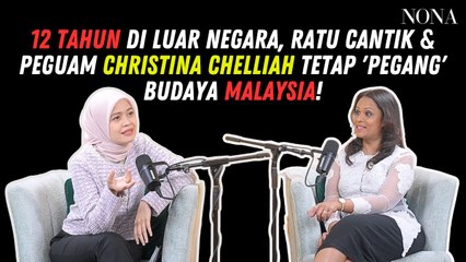 12 Tahun Di Luar Negara, Ratu Cantik & Peguam Christina Chelliah Tetap 'Pegang' Budaya Malaysia!