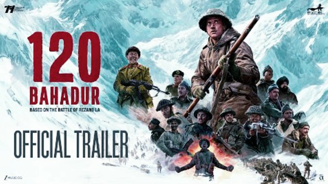 120 Bahadur | Official Trailer | Farhan Akhtar | Raashii Khanna | 21st November