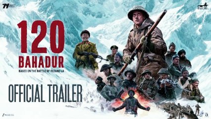 120 Bahadur | Official Trailer | Farhan Akhtar | Raashii Khanna | 21st November