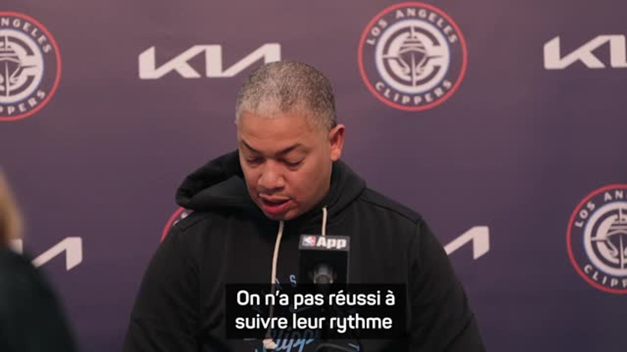 Clippers - Tyronn Lue déplore la défense de son équipe après la défaite à Phoenix