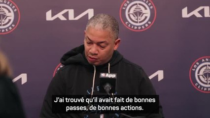 Clippers - Tyronn Lue appelle à la patience pour Bradley Beal après un retour difficile